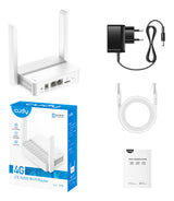 Cudy LT300 trådløs router Hurtigt ethernet Enkelt band (2,4 GHz) 4G Hvid