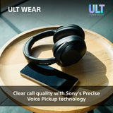 Sony WHULT900NH Headset Kabel & trådløs Opkald/musik Bluetooth Grøn