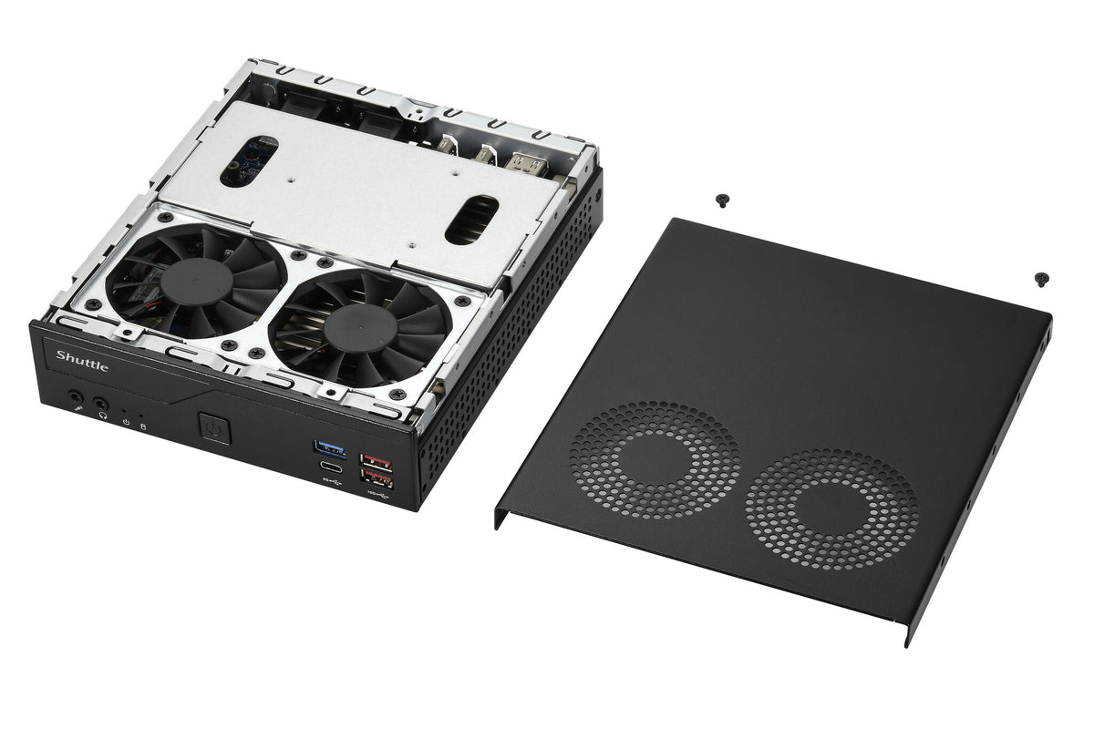 Shuttle XPC slim DH770 Mini PC Barebones Sort