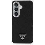 Guess Fixed Glitter Triangle MagSafe-kasse til Samsung Galaxy S26+ - sort