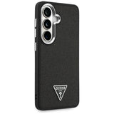 Guess Fixed Glitter Triangle MagSafe-kasse til Samsung Galaxy S26+ - sort