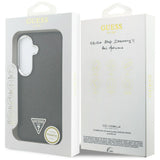 Guess Fixed Glitter Triangle MagSafe-kasse til Samsung Galaxy S26+ - sort