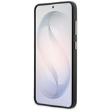 Guess Grained Big 4G Metal Logo case til Samsung Galaxy S26+ - sort