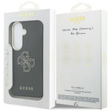 Guess Grained Big 4G Metal Logo case til Samsung Galaxy S26+ - sort