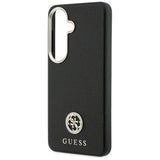 Guess Rhinestone Round Logo MagSafe Case til Samsung Galaxy S26+ - sort