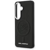 Karl Lagerfeld Embossed Ring Initialer MagSafe Case til Samsung Galaxy S26+ - sort