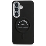 Karl Lagerfeld Embossed Ring RSG Logo MagSafe Case til Samsung Galaxy S26 - sort