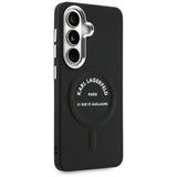 Karl Lagerfeld Embossed Ring RSG Logo MagSafe Case til Samsung Galaxy S26 - sort