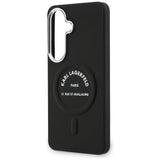 Karl Lagerfeld Embossed Ring RSG Logo MagSafe Case til Samsung Galaxy S26 - sort