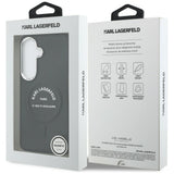 Karl Lagerfeld Embossed Ring RSG Logo MagSafe Case til Samsung Galaxy S26 - sort