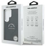 Karl Lagerfeld Embossed Ring RSG Logo MagSafe Case til Samsung Galaxy S26 Ultra - sort