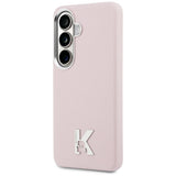 Karl Lagerfeld K Metal Logo MagSafe Case til Samsung Galaxy S26 - Pink