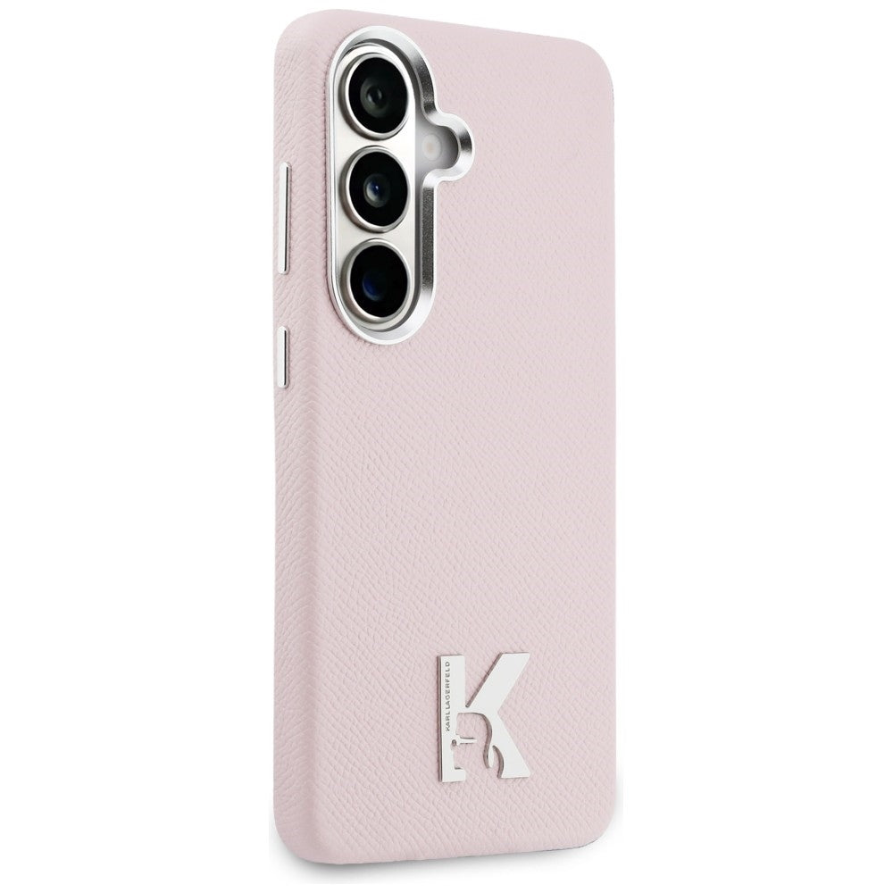 Karl Lagerfeld K Metal Logo MagSafe Case til Samsung Galaxy S26 - Pink