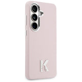 Karl Lagerfeld K Metal Logo MagSafe Case til Samsung Galaxy S26 - Pink