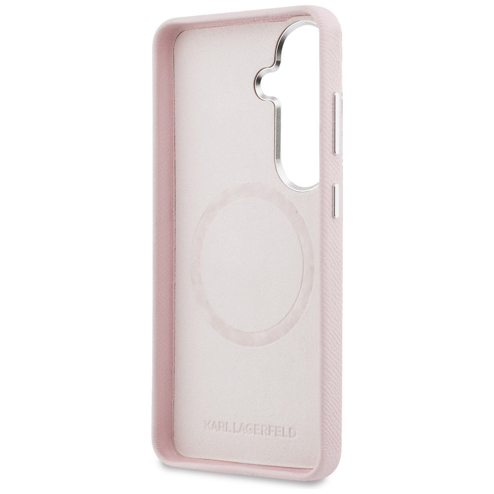 Karl Lagerfeld K Metal Logo MagSafe Case til Samsung Galaxy S26 - Pink