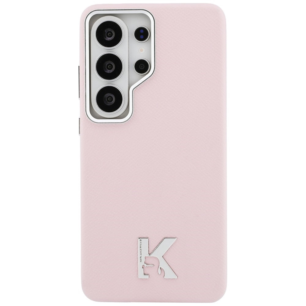 Karl Lagerfeld K Metal Logo MagSafe Case til Samsung Galaxy S26 Ultra - Pink