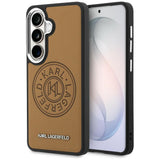Karl Lagerfeld Perforeret KL MagSafe Case til Samsung Galaxy S26 - Brunt