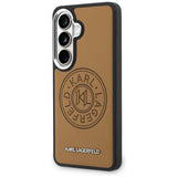 Karl Lagerfeld Perforeret KL MagSafe Case til Samsung Galaxy S26 - Brunt