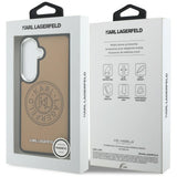 Karl Lagerfeld Perforeret KL MagSafe Case til Samsung Galaxy S26 - Brunt