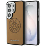 Karl Lagerfeld Perforeret KL MagSafe Case til Samsung Galaxy S26 Ultra - Brunt