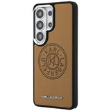 Karl Lagerfeld Perforeret KL MagSafe Case til Samsung Galaxy S26 Ultra - Brunt