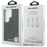 Karl Lagerfeld Perforeret KL MagSafe Case til Samsung Galaxy S26 Ultra - sort