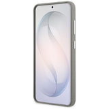 Karl Lagerfeld Saffiano Double Heads Metallkasse til Samsung Galaxy S26 - sølv