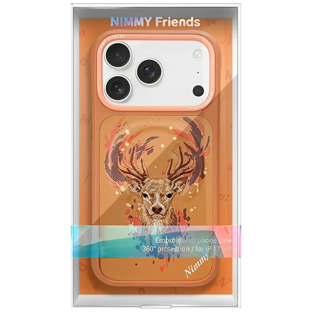 Nimmy Jeleń MagSafe-hylster til iPhone 17 Pro - orange