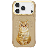 Nimmy Lucky Fashion Cat MagSafe-hylster til iPhone 17 Pro - brun