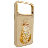 Nimmy Lucky Fashion Cat MagSafe-hylster til iPhone 17 Pro - brun