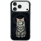 Nimmy Lucky Fashion Cat MagSafe fodtøj til iPhone 17 Pro - sort