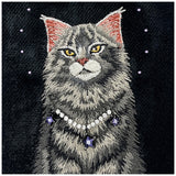 Nimmy Lucky Fashion Cat MagSafe fodtøj til iPhone 17 Pro - sort
