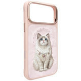 Nimmy Lucky Fashion Cat MagSafe-hylster til iPhone 17 Pro - pink