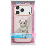 Nimmy Lucky Fashion Cat MagSafe-hylster til iPhone 17 Pro - pink
