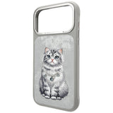 Nimmy Lucky Fashion Cat MagSafe-hylster til iPhone 17 Pro - grå