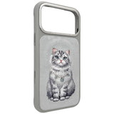Nimmy Lucky Fashion Cat MagSafe-hylster til iPhone 17 Pro - grå
