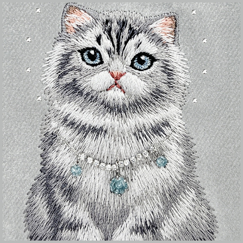 Nimmy Lucky Fashion Cat MagSafe-hylster til iPhone 17 Pro - grå