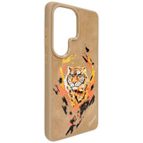 Nimmy Tiger MagSafe Case for Samsung Galaxy S26 Ultra - Brown