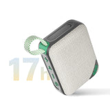 QCY SP2 IP67 Bluetooth Speaker with RGB Backlight and Stereo Mode - Gray Green