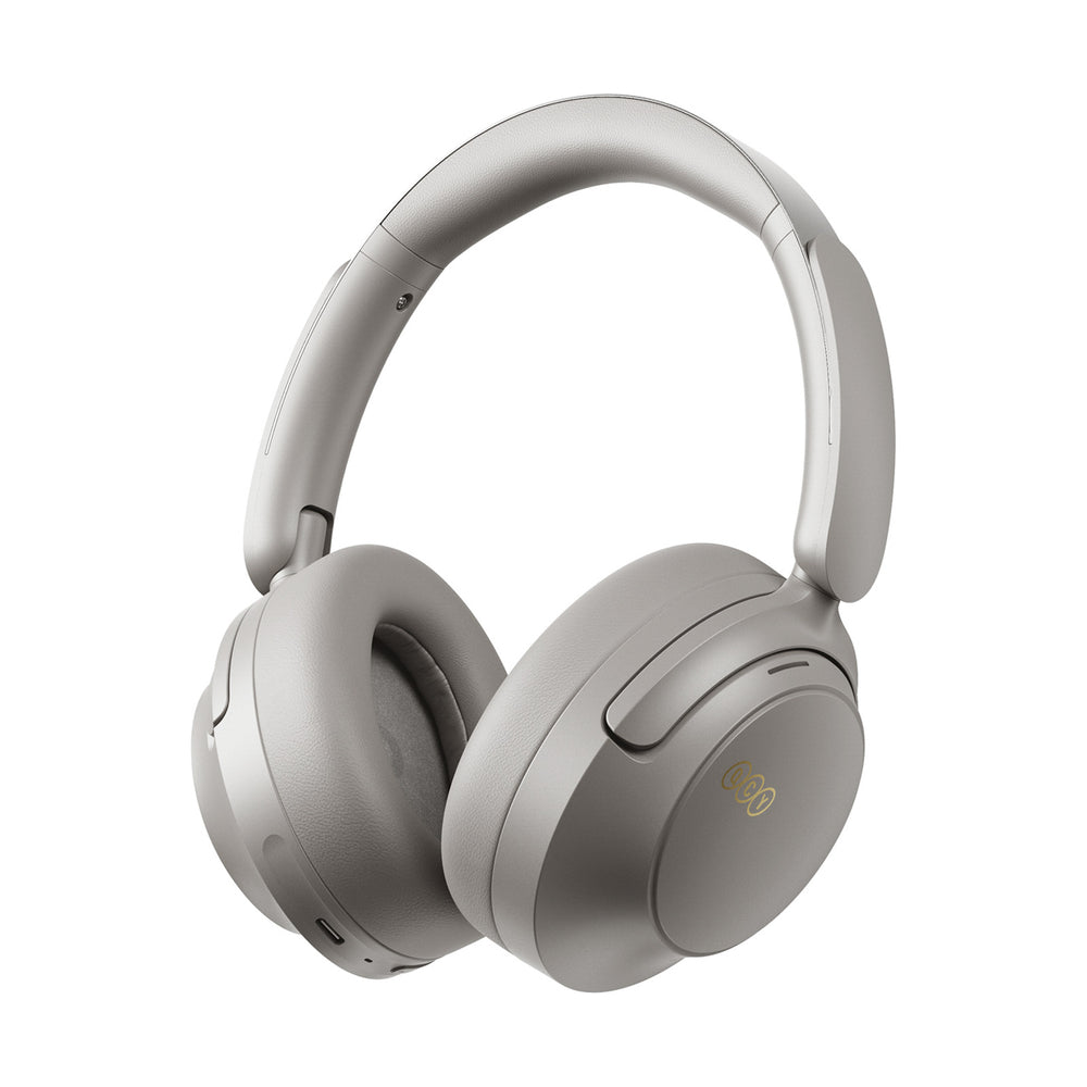 QCY H3S Wireless On-Ear Headphones with LDAC and ANC Noise Cancellation - Gray