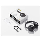 QCY H3S Wireless On-Ear Headphones with LDAC and ANC Noise Cancellation - Black