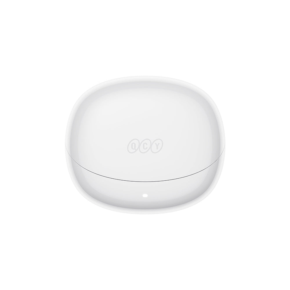 QCY Melobuds N60 Wireless In-Ear Headphones with LDAC and ANC Noise Cancellation - White