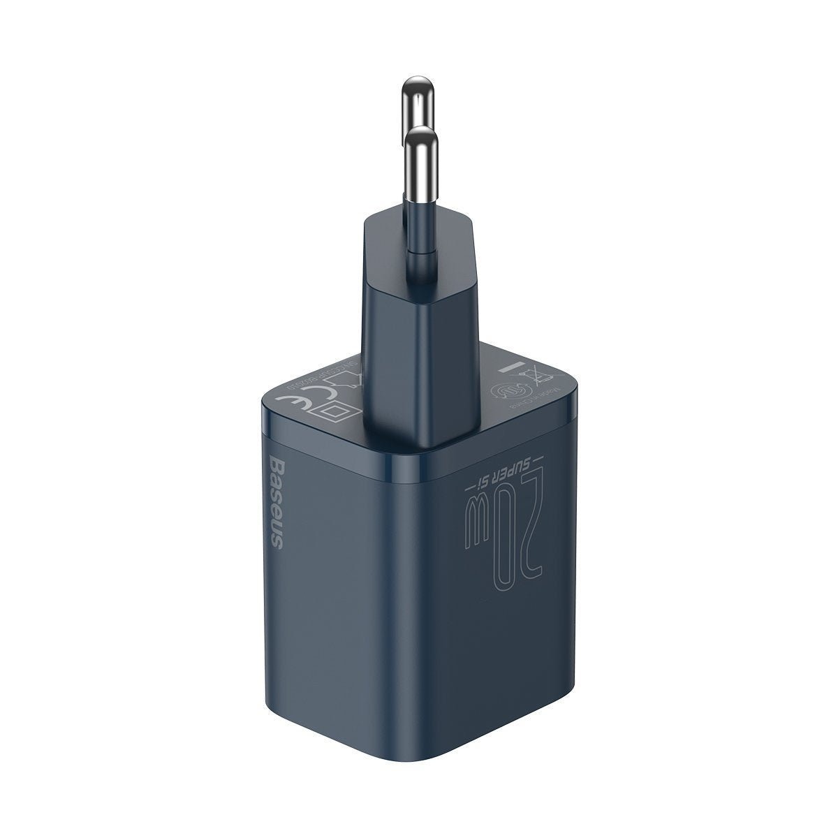 Baseus Super Si Quick Charger 1C 20W med USB-C-kabel til Lightning 1m (blå)
