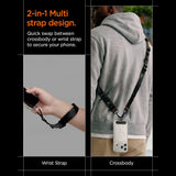 Spigen DA30M Stap Crossbody Phone Lanyard - sort