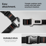 Spigen PS100 Universal Pet Seat Belt - sort