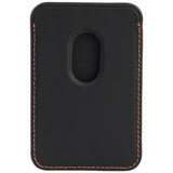 Lamborghini Urus D8 Genuine Leather MagSafe Magnetic Phone Wallet - sort og rød