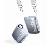 Jisulife Neck Fan 5 4500mAh Mini Fan med Lanyard - sort
