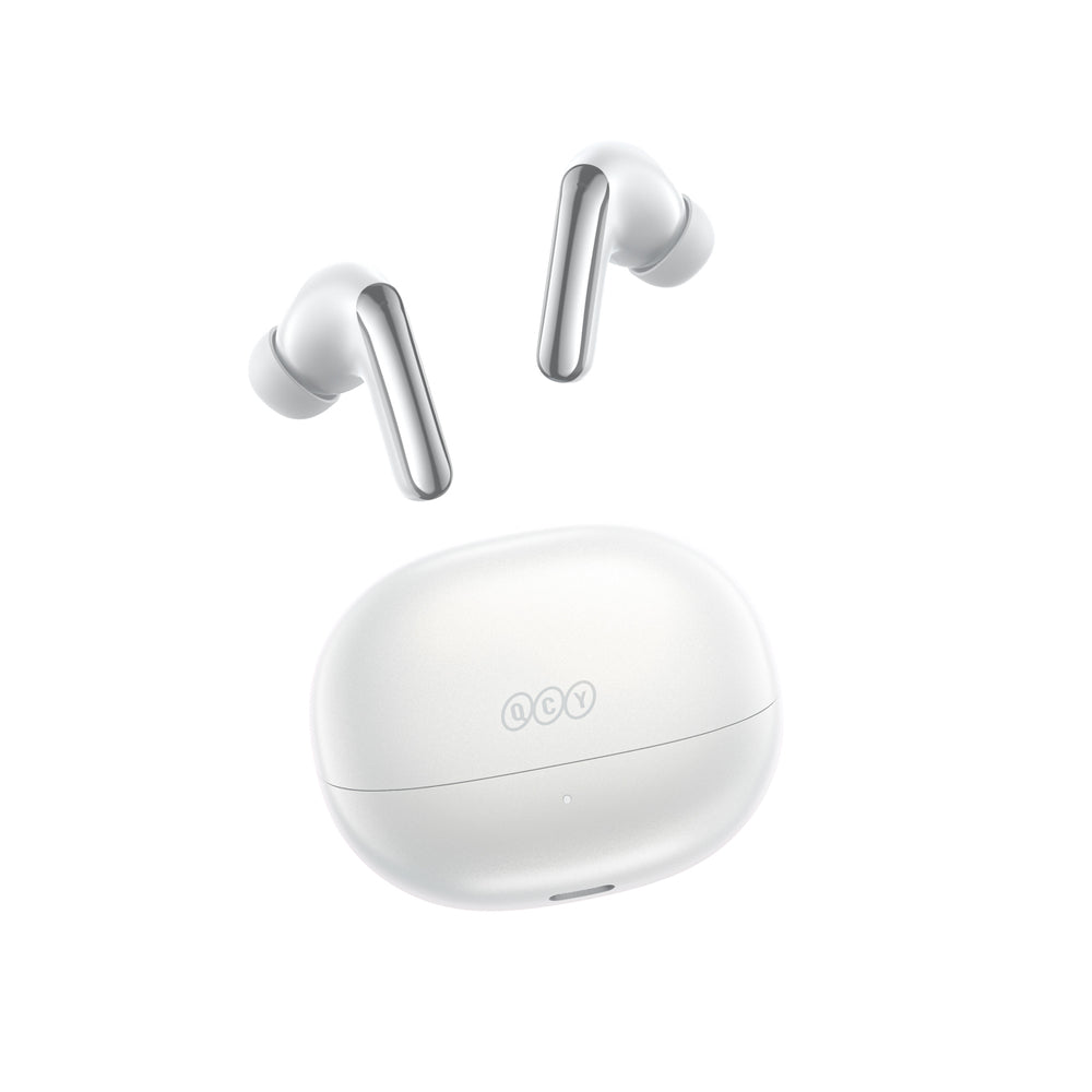 QCY MeloBuds N20 Wireless In-Ear Noise Cancelling ANC Headphones - White
