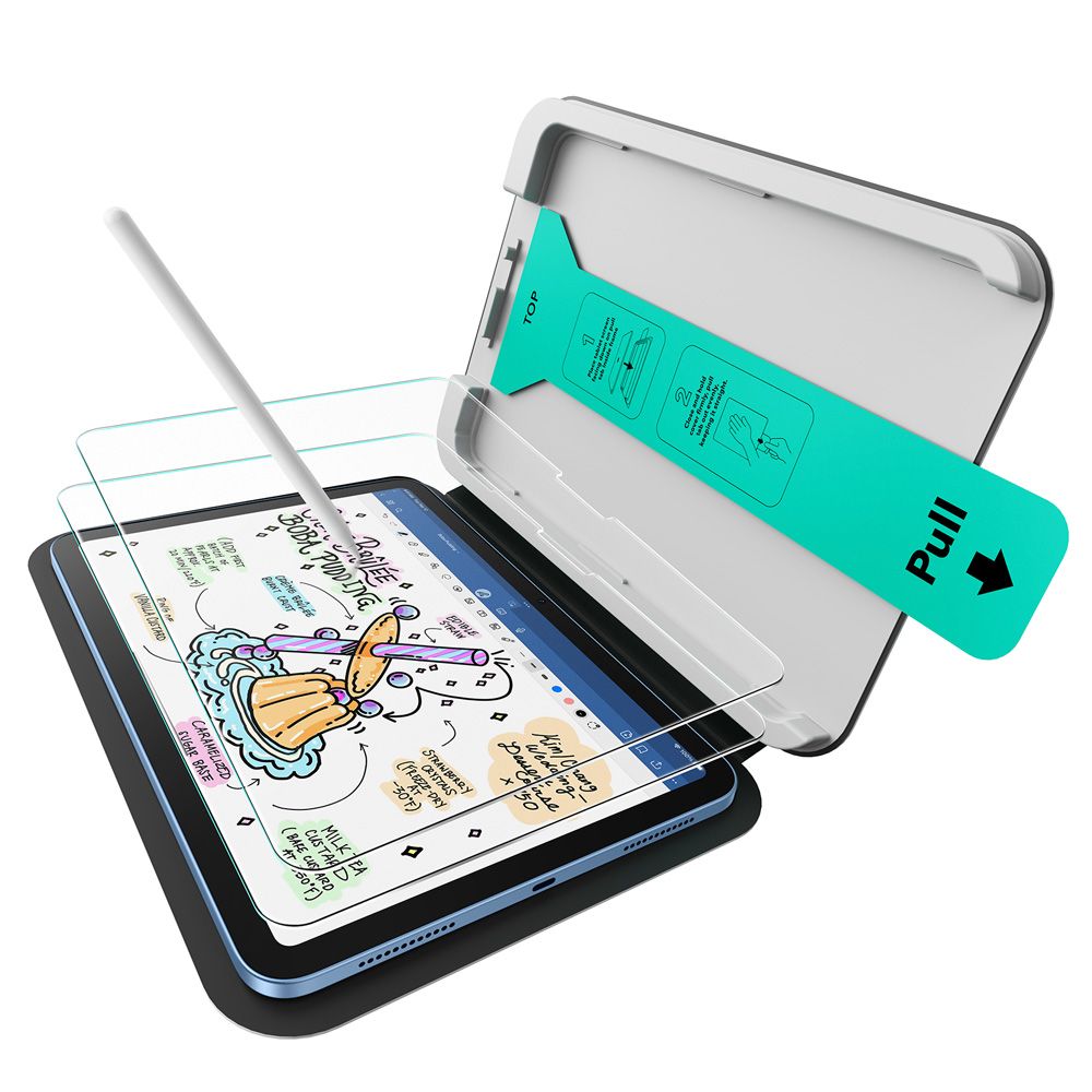ESR Paper Feel 2-Pack tempereret glas til iPad 10.9  (2022) / 11  (2025)