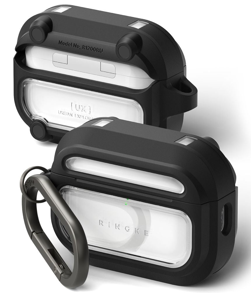 Ringke UX Magnetisk Case til AirPods Pro 3 - sort og klar